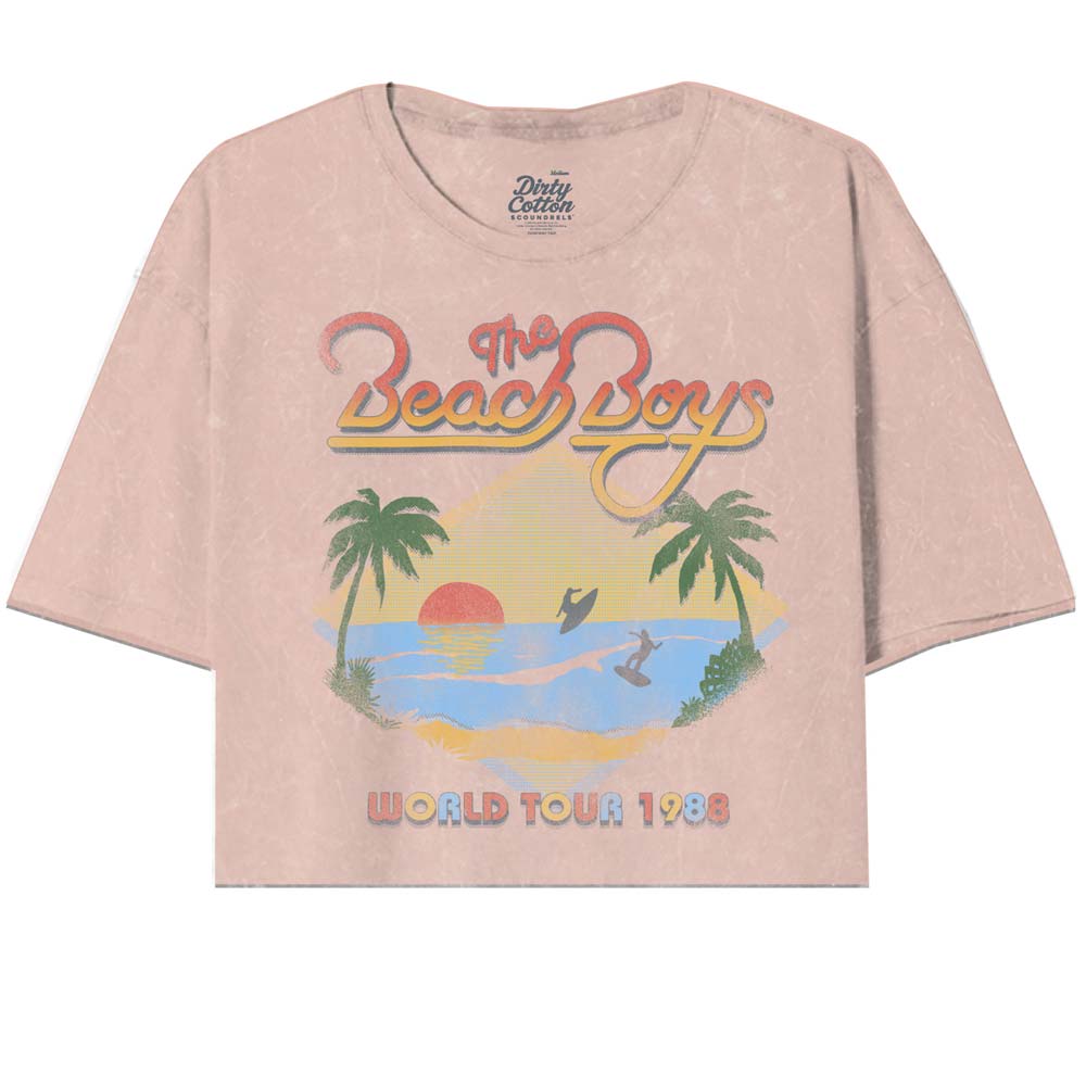 THE BEACH BOYS Oversized Crop, Surfer Tour 1988