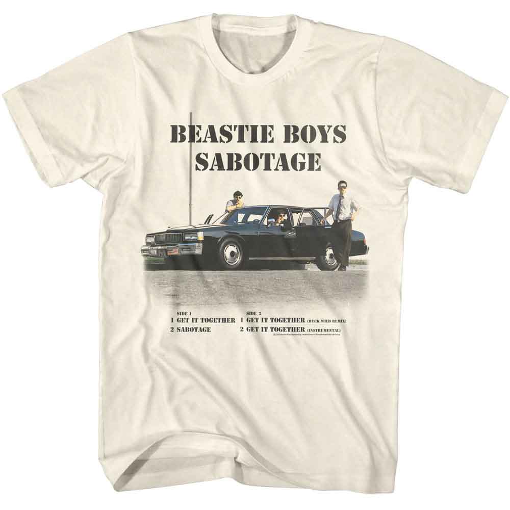 BEASTIE BOYS Eye-Catching T-Shirt, SABOTAGE