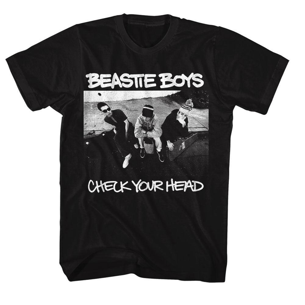 BEASTIE BOYS Eye-Catching T-Shirt, CHECK YOUR HEAD