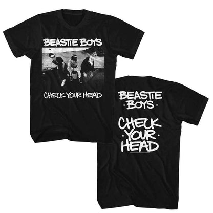 BEASTIE BOYS Eye-Catching T-Shirt, CHECK YOUR HEAD