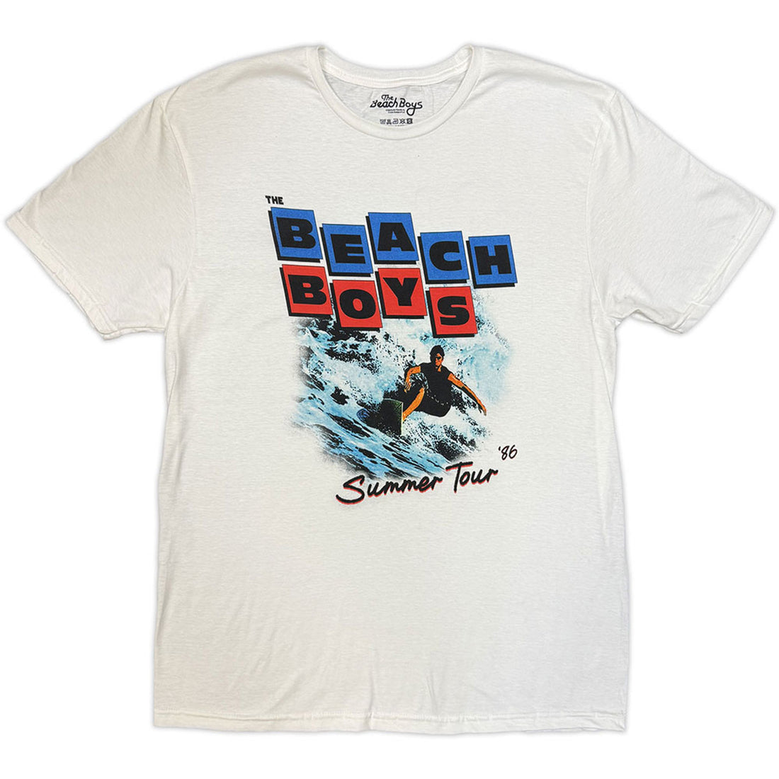 THE BEACH BOYS Ladies T-Shirt, Summer Tour &