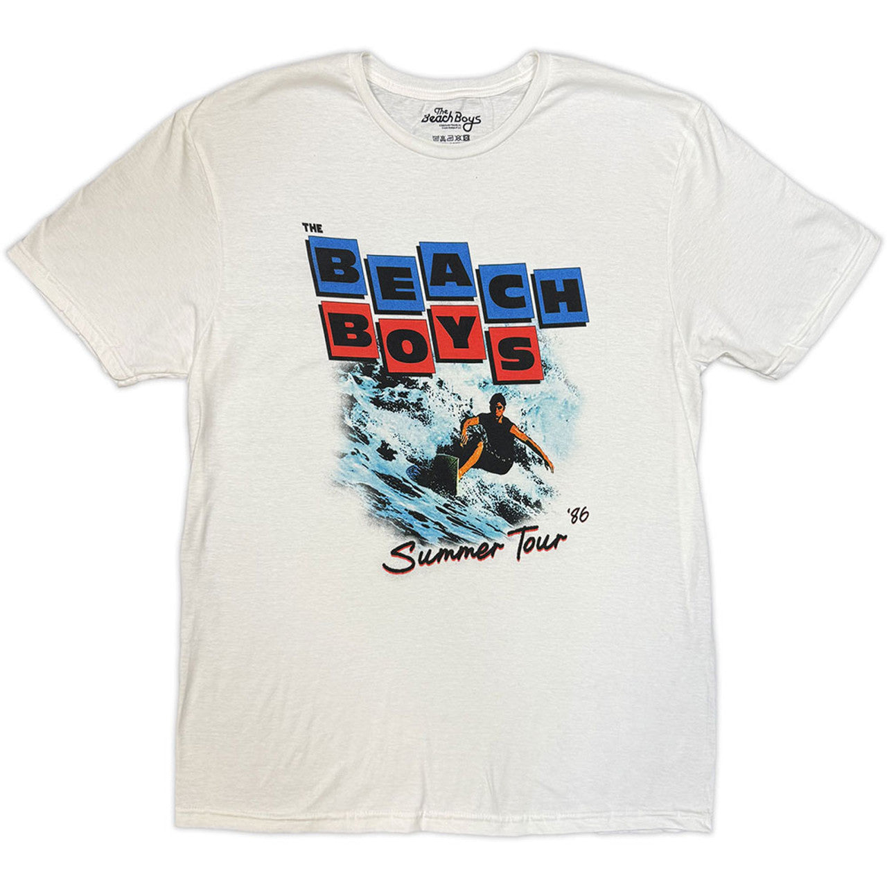 THE BEACH BOYS Ladies T-Shirt, Summer Tour &