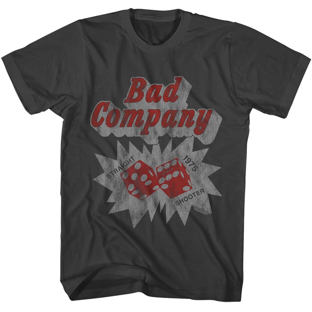 BAD COMPANY Eye-Catching T-Shirt, Straight Shooter