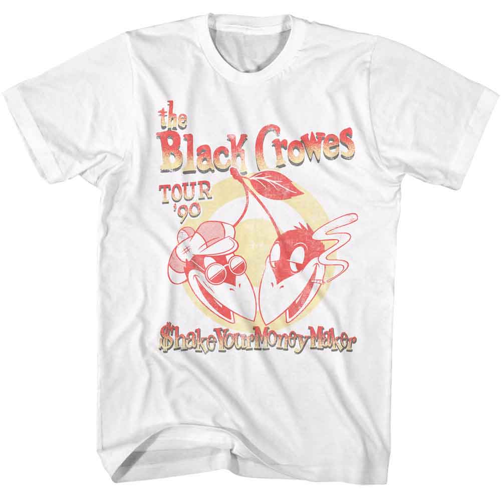 THE BLACK CROWES Eye-Catching T-Shirt, TOUR 90