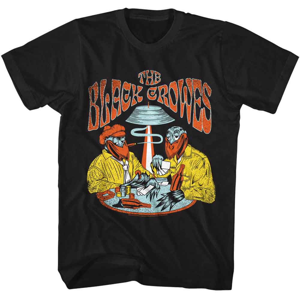 THE BLACK CROWES Eye-Catching T-Shirt, POKER