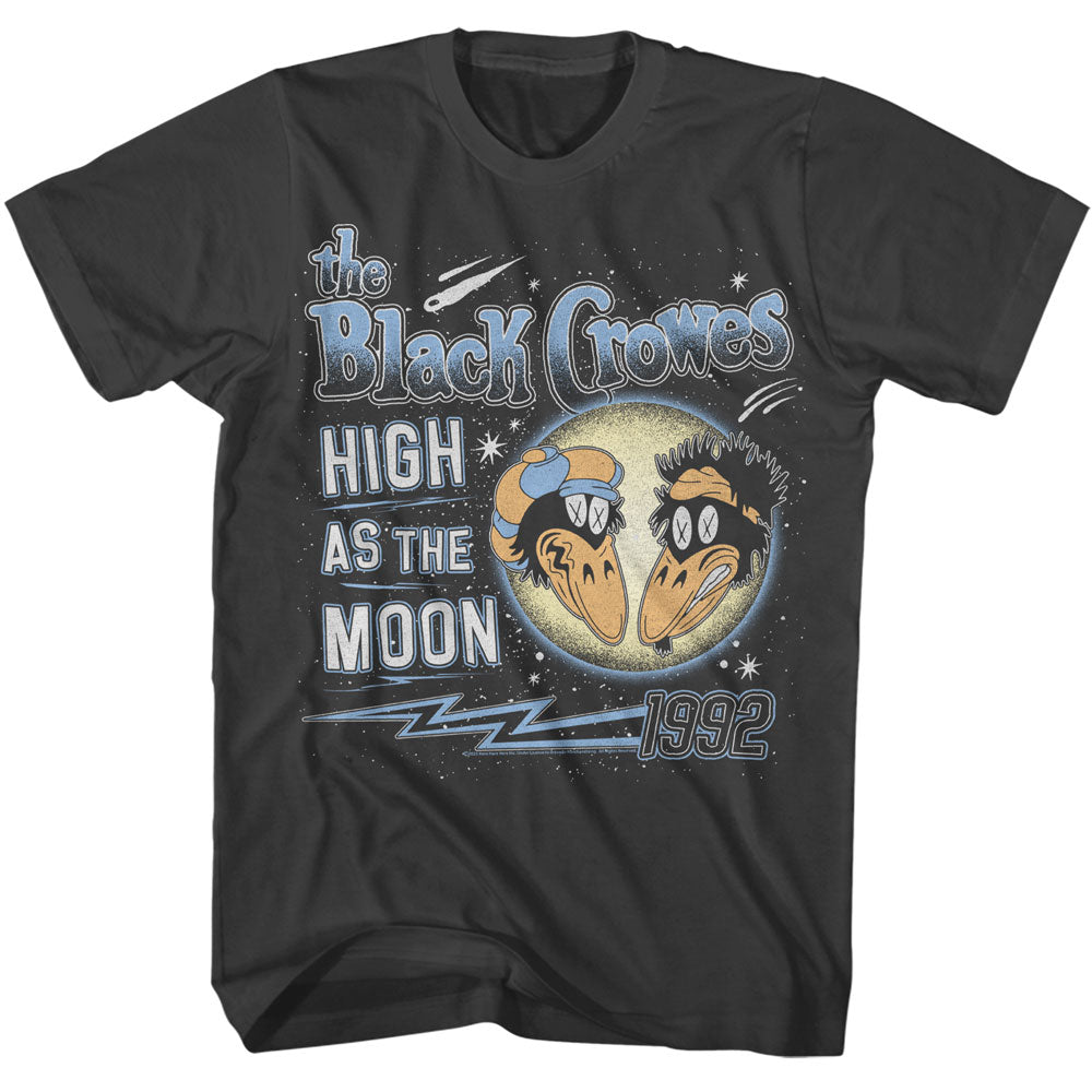 THE BLACK CROWES Eye-Catching T-Shirt, HIGH AS THE MOON SPACE