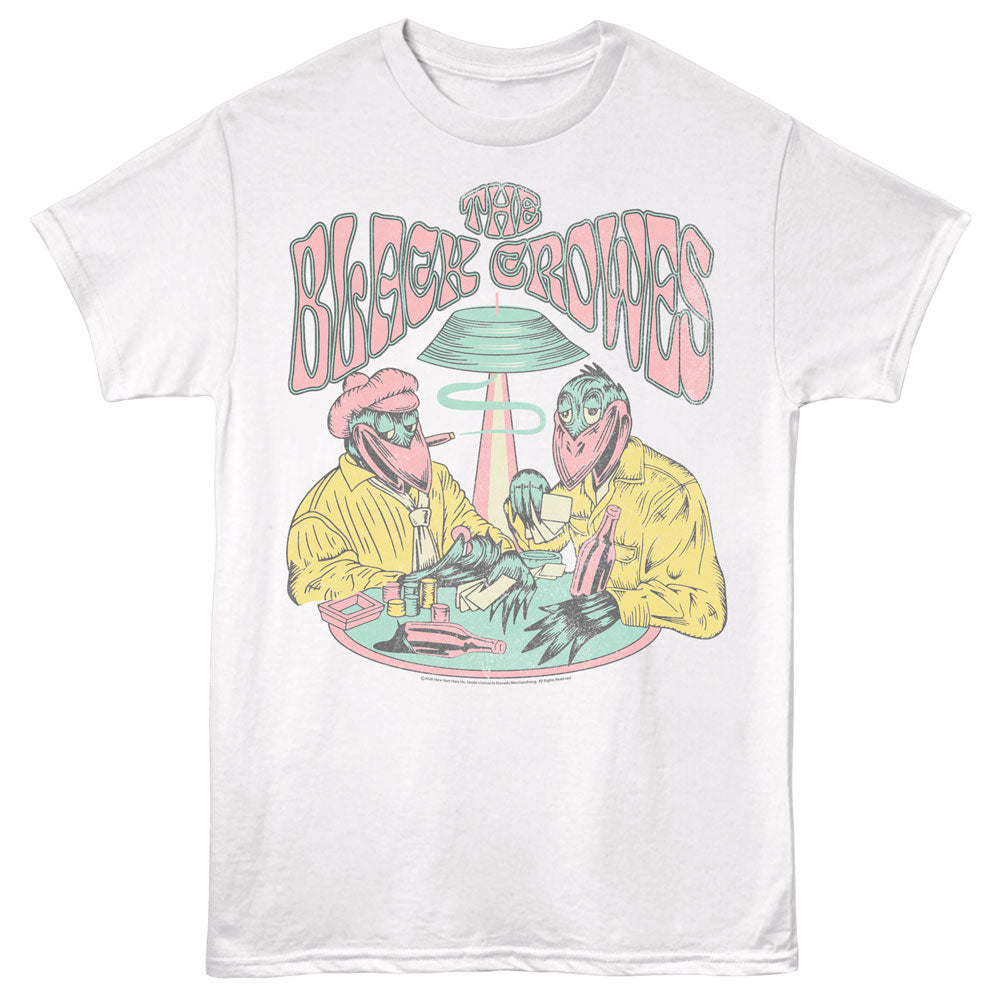 THE BLACK CROWES Eye-Catching T-Shirt, POKER PASTEL