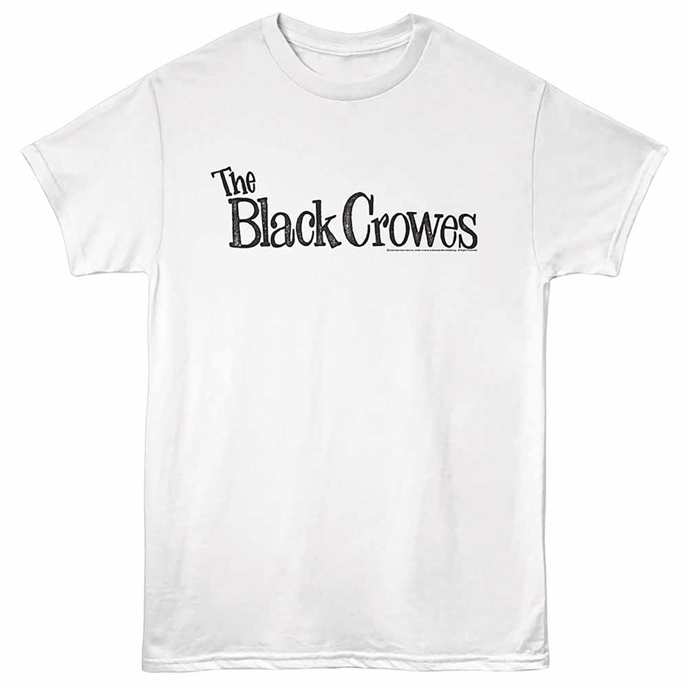 THE BLACK CROWES Eye-Catching T-Shirt, DISTRESSED LOGO