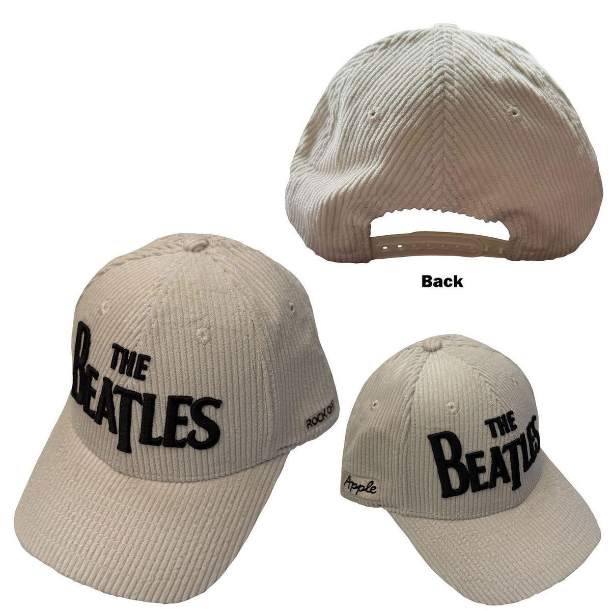 THE BEATLES Baseball Cap, Drop T Logo