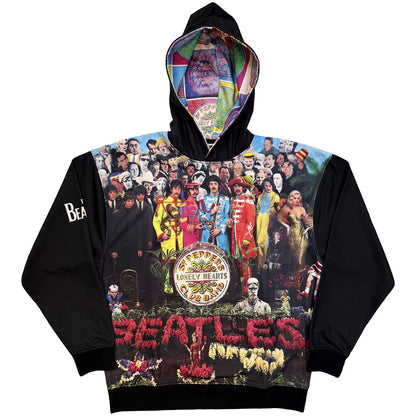 THE BEATLES Attractive Hoodie, Sgt Pepper
