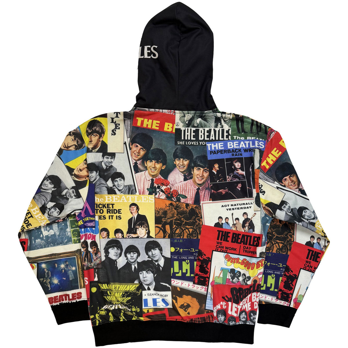 THE BEATLES Attractive Hoodie, Single Covers