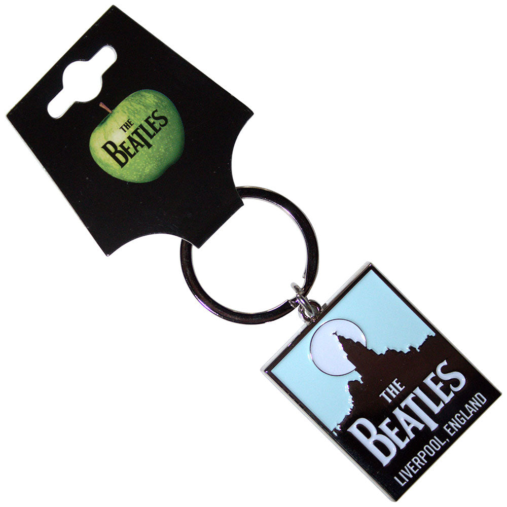 THE BEATLES Keychain, Liverpool Skyline