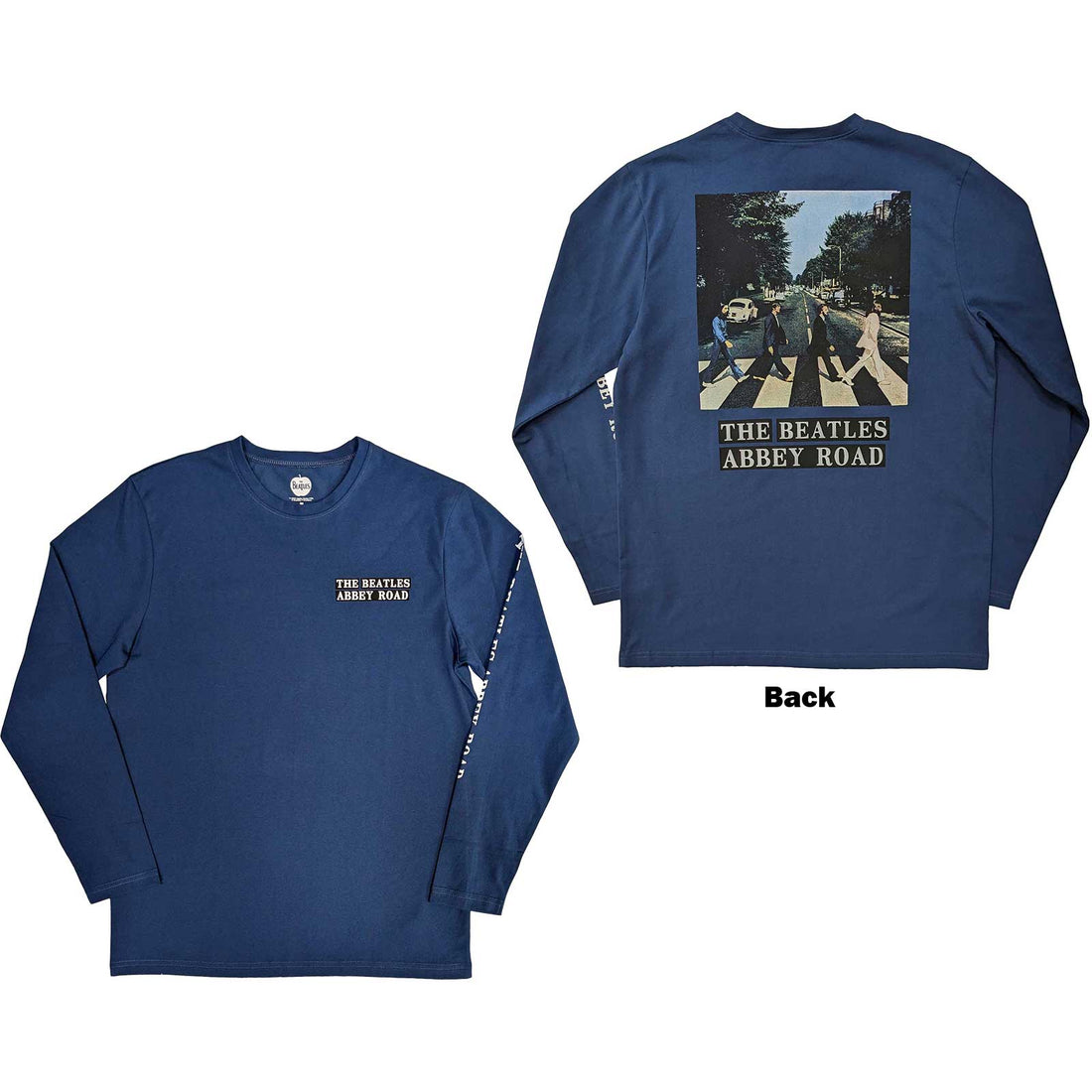 THE BEATLES Long Sleeve T-Shirt, Abbey Road