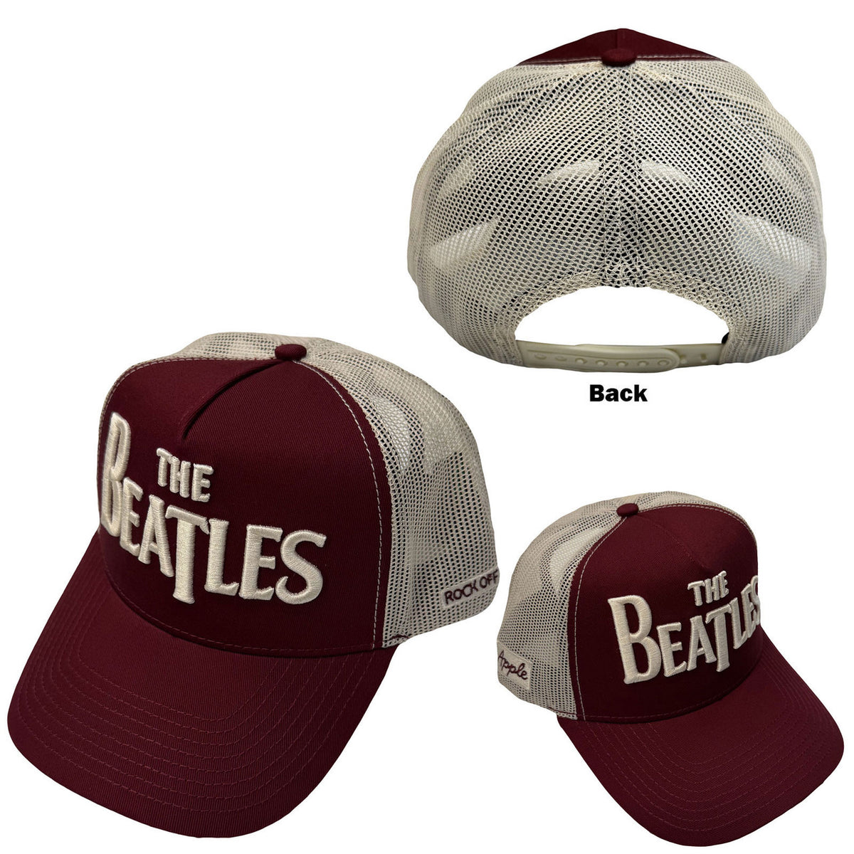 THE BEATLES Baseball Cap, Drop T Logo