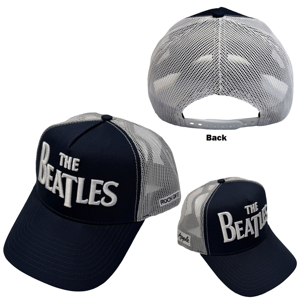 THE BEATLES Baseball Cap, Drop T Logo