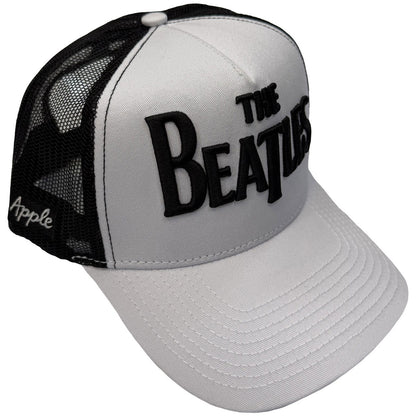 THE BEATLES Baseball Cap, Drop T Logo &amp; Apple
