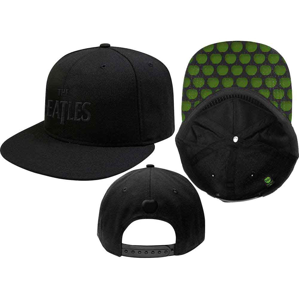 THE BEATLES Snapback Cap, Drop T Logo