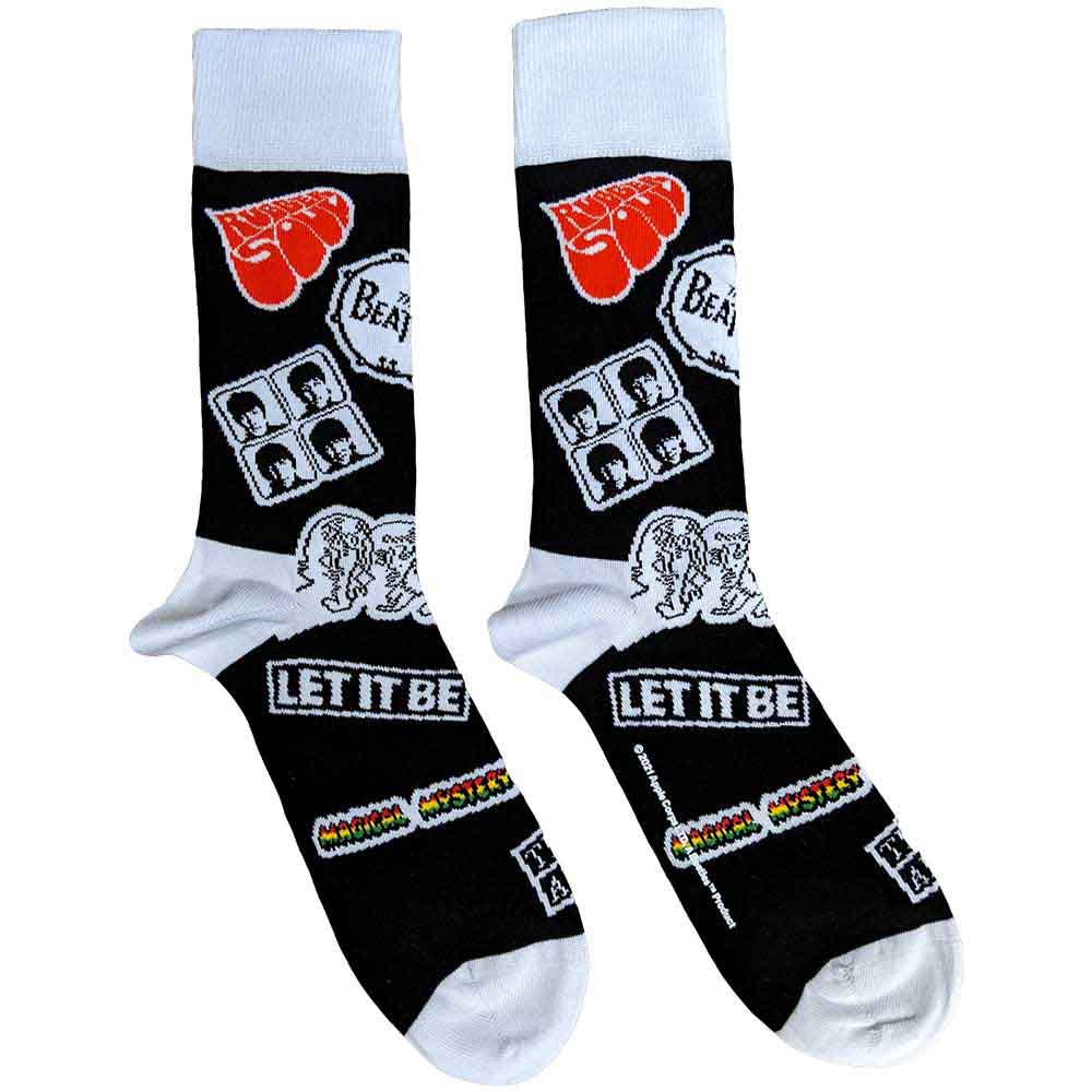 THE BEATLES Unisex Ankle Socks, Icons