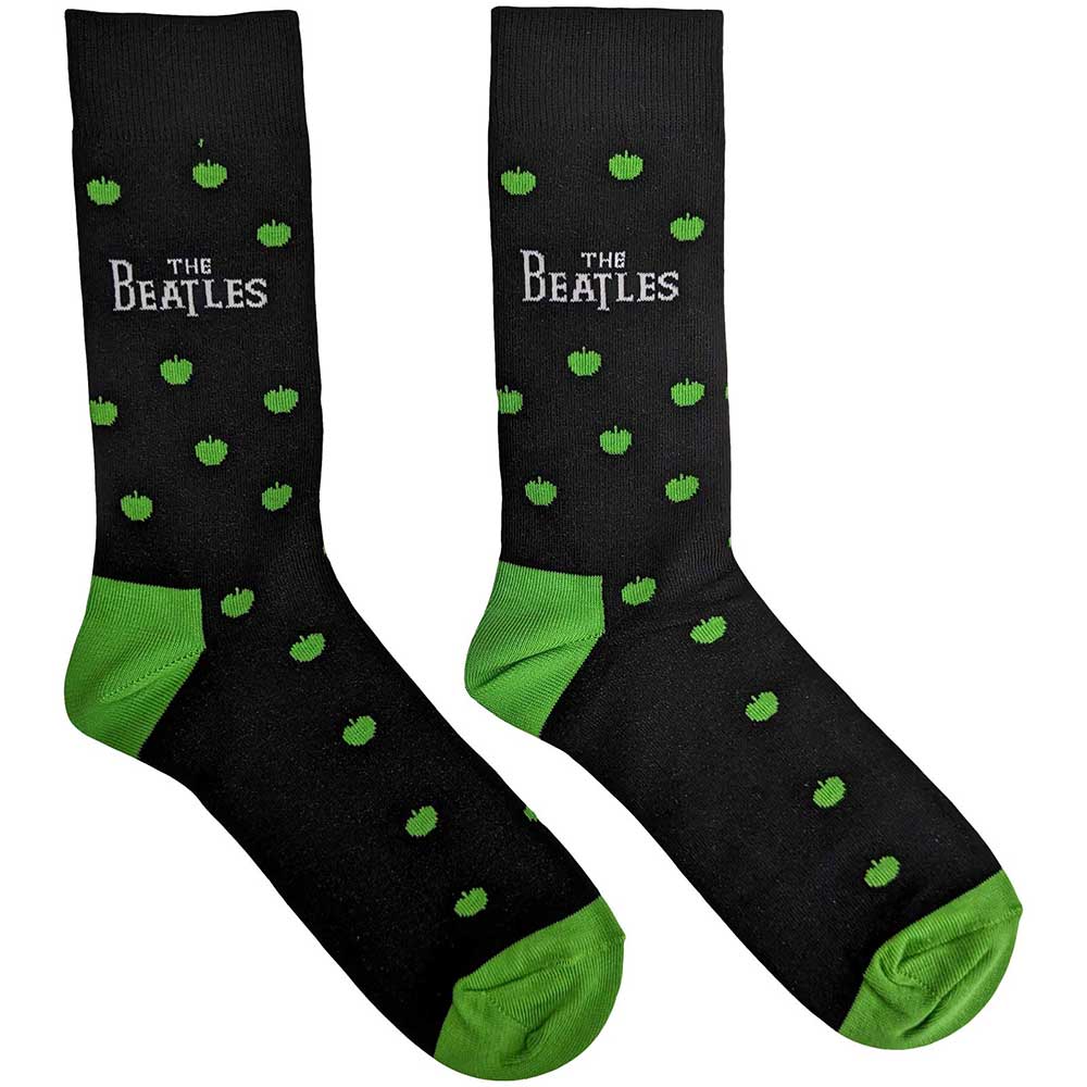 THE BEATLES Unisex Ankle Socks, Drop T & Apples