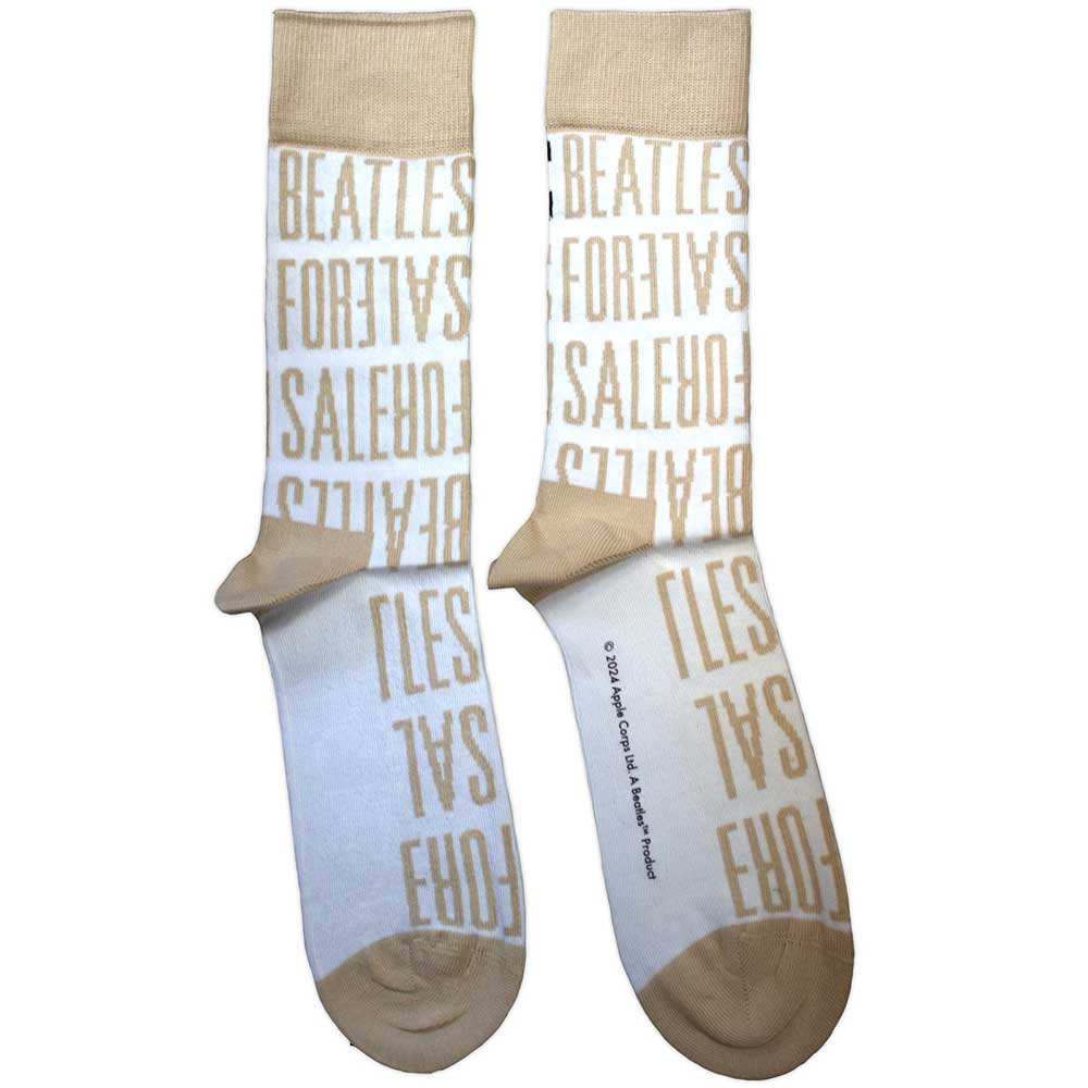 THE BEATLES Unisex Ankle Socks, For Sale Text Repeat