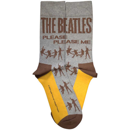 THE BEATLES Unisex Ankle Socks, Please Please Me Silhouettes