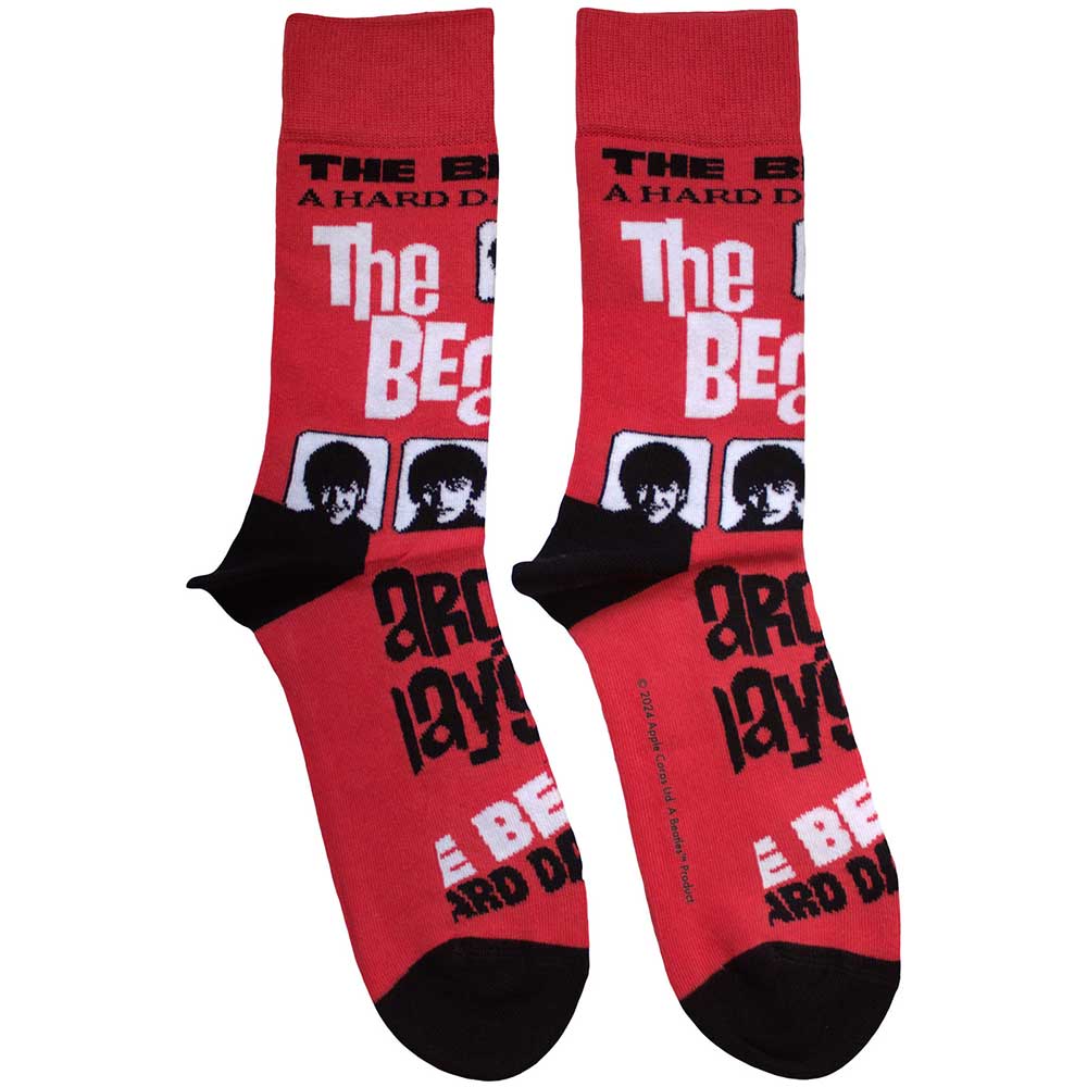 THE BEATLES Unisex Ankle Socks, A Hard Day&