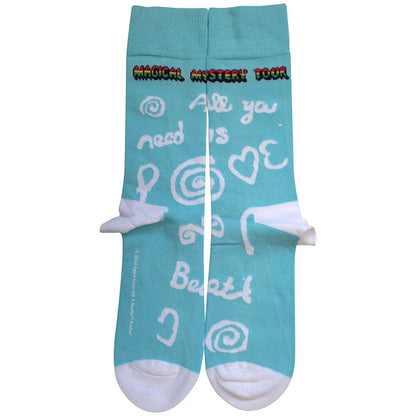 THE BEATLES Unisex Ankle Socks, Magical Mystery Tour All You Need Is Love