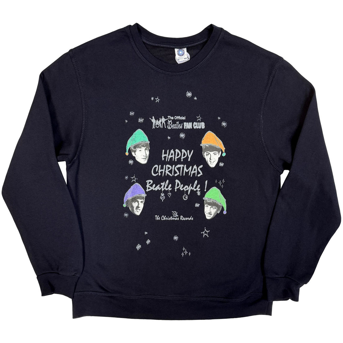 THE BEATLES Attractive Sweatshirt, Happy Christmas
