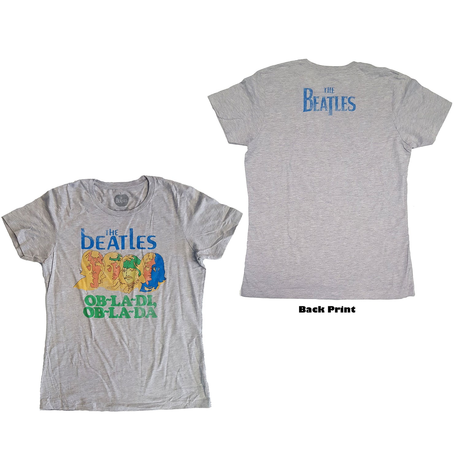 THE BEATLES T-Shirt for Ladies, Ob-la-di