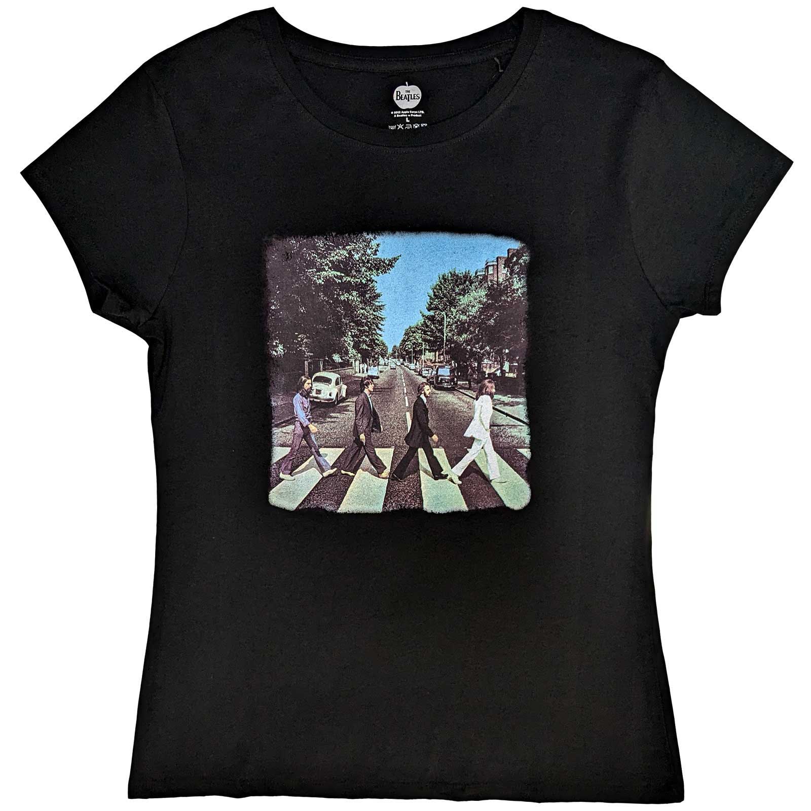 THE BEATLES T-Shirt for Ladies, Abbey Road