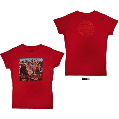 THE BEATLES T-Shirt for Ladies, Sgt Pepper