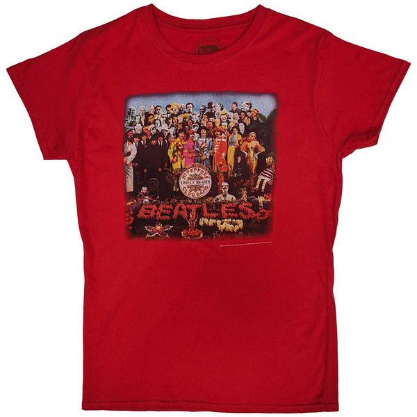 THE BEATLES T-Shirt for Ladies, Sgt Pepper