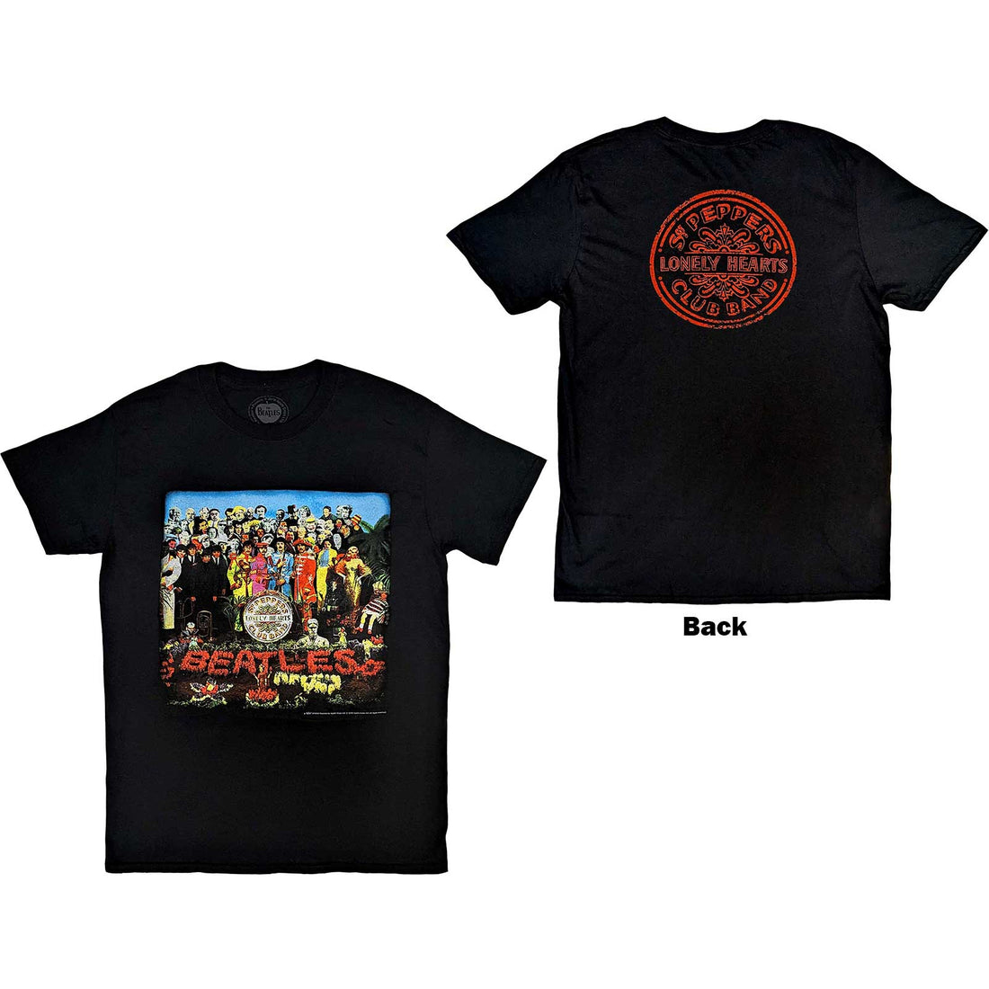 THE BEATLES Attractive T-Shirt, Sgt Pepper
