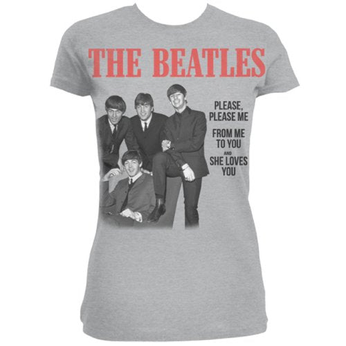 THE BEATLES T-Shirt for Ladies, Please, Please Me