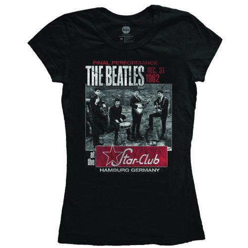 THE BEATLES T-Shirt for Ladies, Star Club, Hamburg