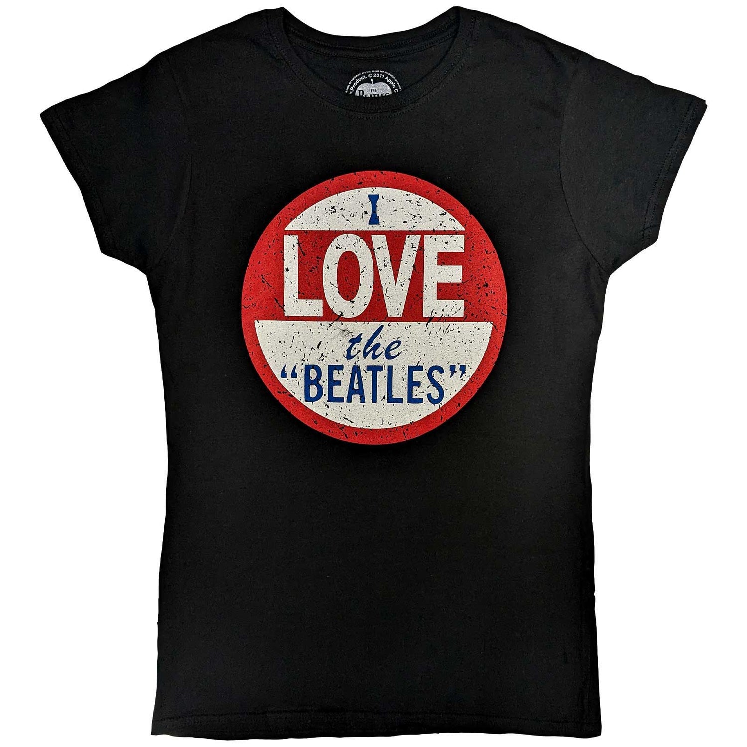 THE BEATLES T-Shirt for Ladies, I Love The Beatles