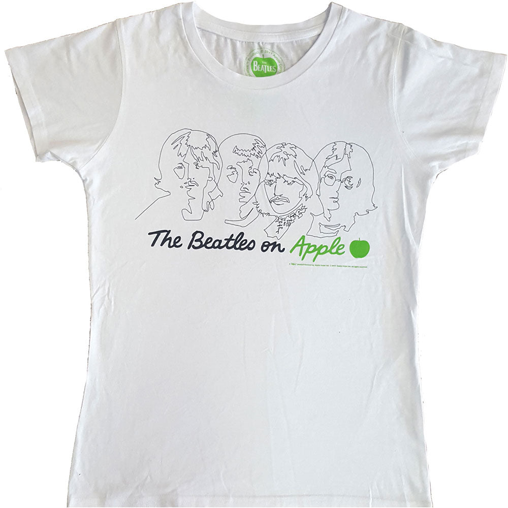 THE BEATLES Attractive T-Shirt, On Apple