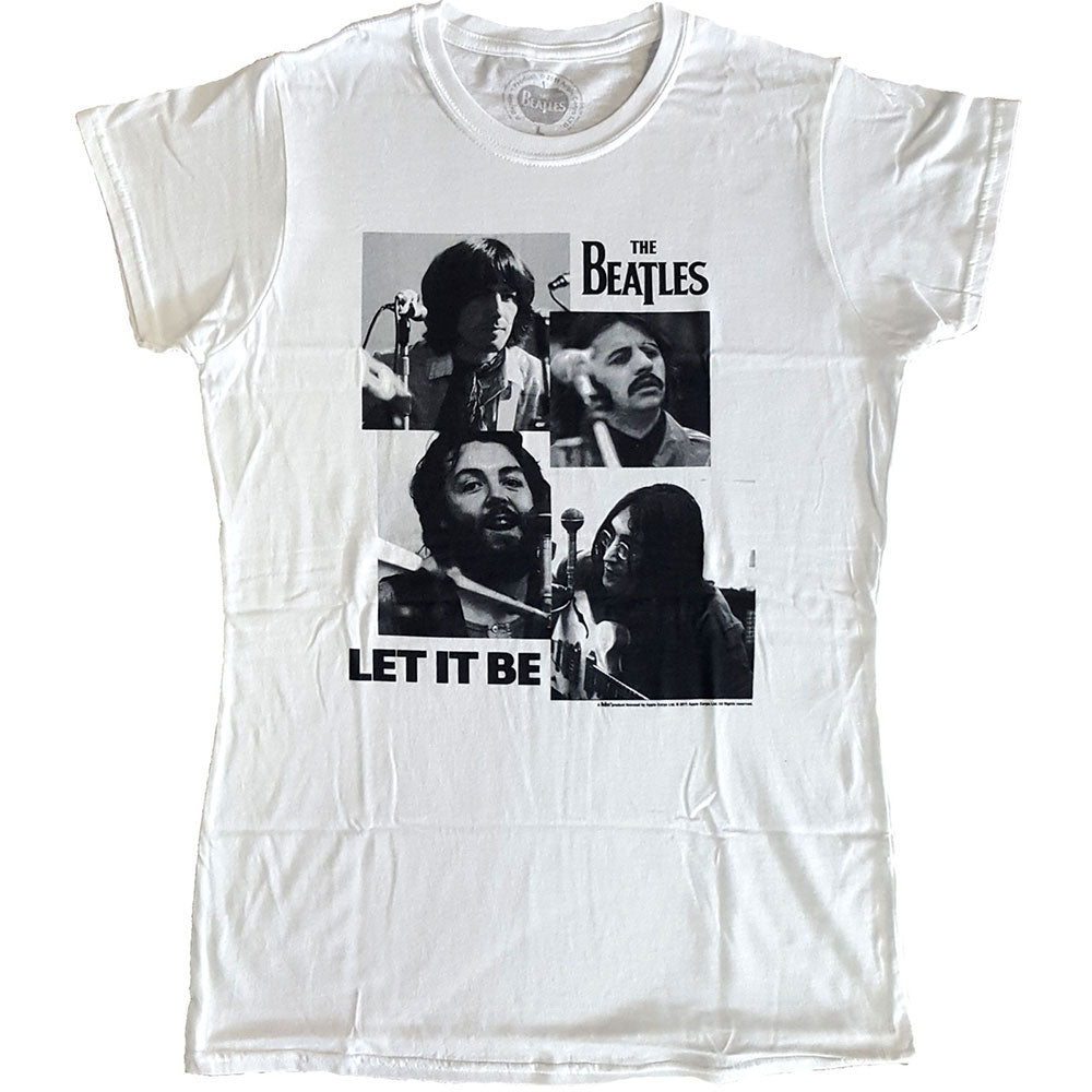 THE BEATLES Attractive T-Shirt, Let It Be