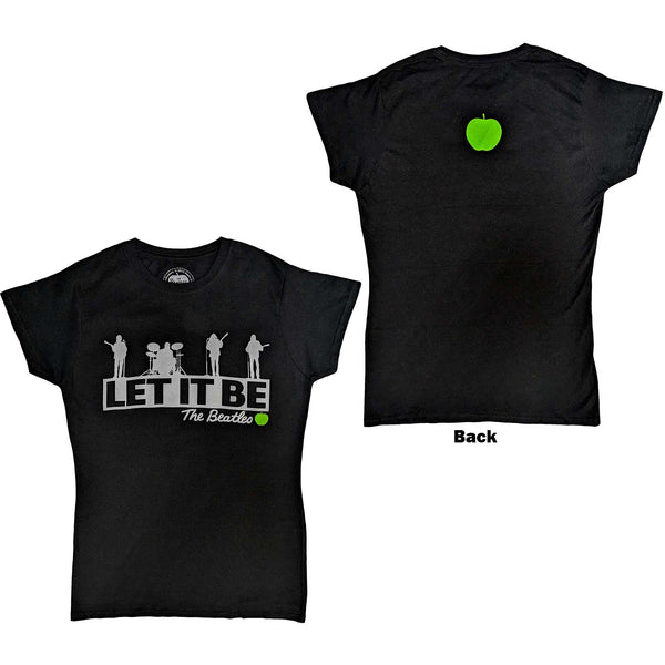 THE BEATLES T-Shirt for Ladies, Rooftop