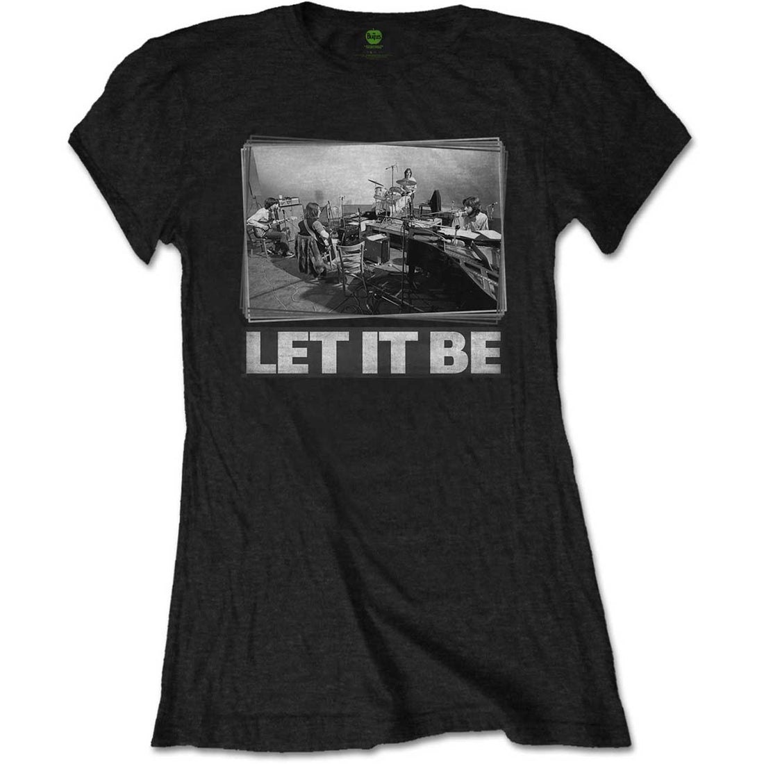 THE BEATLES T-Shirt for Ladies, Let It Be Studio