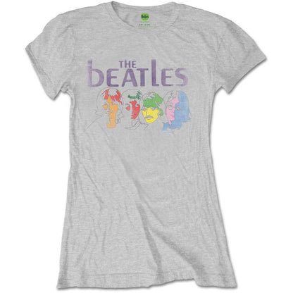 THE BEATLES T-Shirt for Ladies, White Album Back