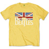THE BEATLES Attractive Kids T-shirt, Logo & Vintage Flag