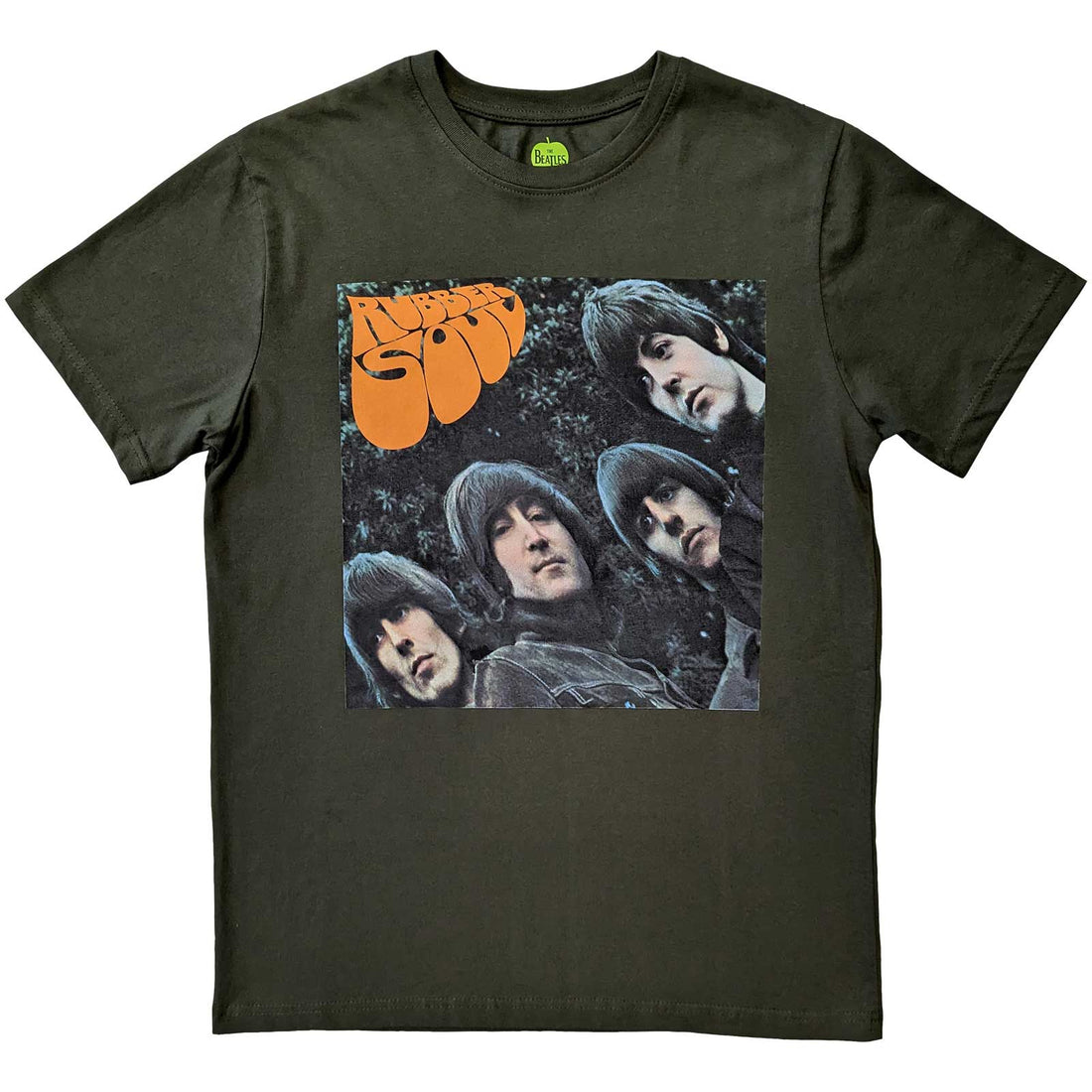 THE BEATLES Attractive T-Shirt, Rubber Soul Album Cover