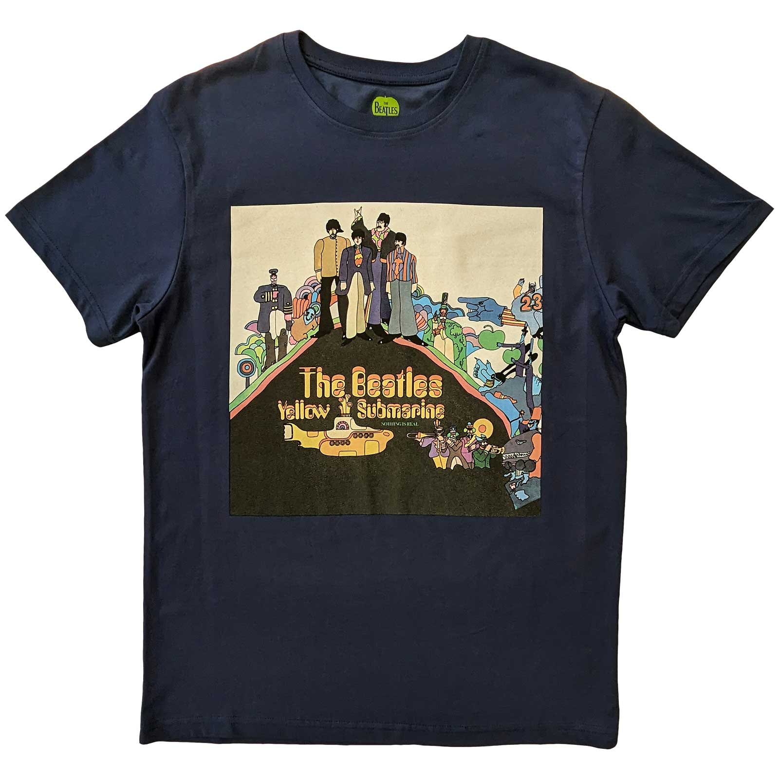 THE BEATLES Attractive T-Shirt, Yellow Submarine Album Cover