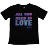 THE BEATLES Attractive Ladies T-Shirt, All You Need Is Love