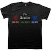 THE BEATLES Attractive T-Shirt, Apple Years Red & Blue