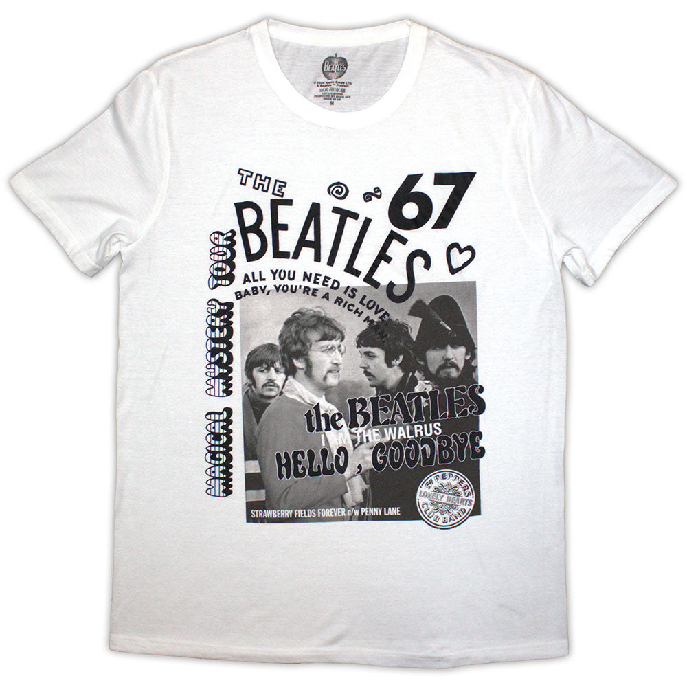 THE BEATLES Attractive T-Shirt, 1967