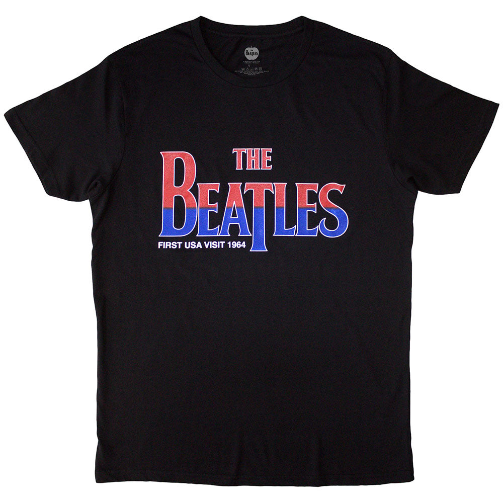 THE BEATLES Attractive T-Shirt, First USA Visit