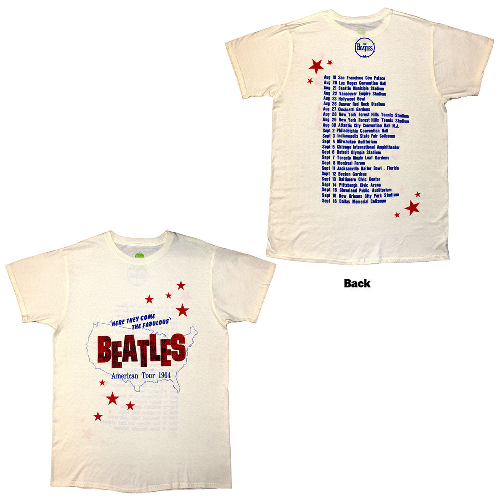 THE BEATLES Attractive T-Shirt, American Tour &