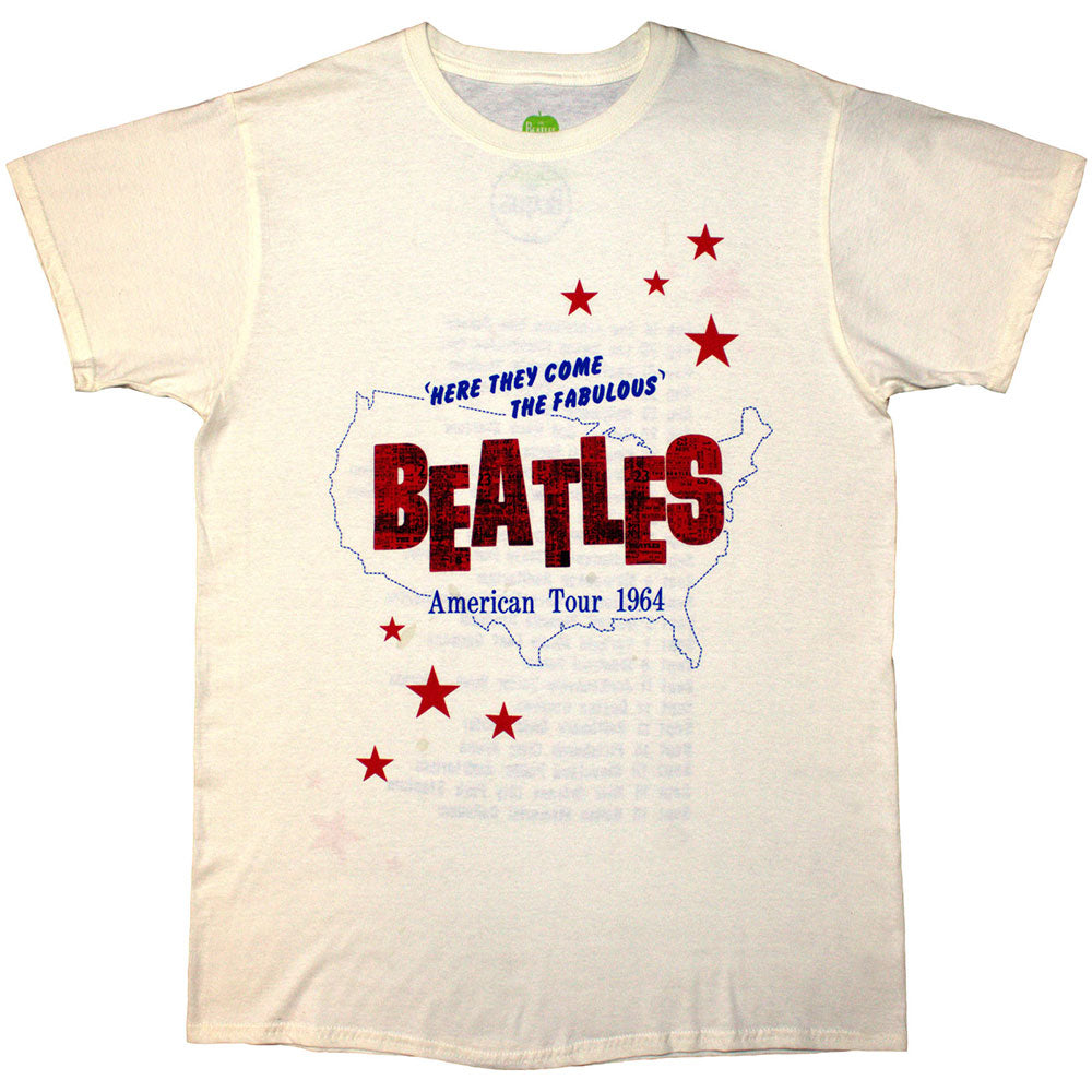 THE BEATLES Attractive T-Shirt, American Tour &